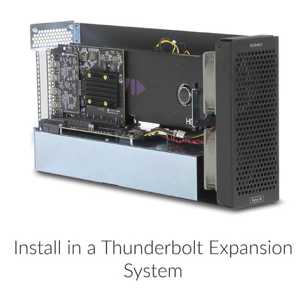 Sonnet Allegro Pro USB-C 8-port PCIe Card [Thunderbolt compatible] - PCIe Sound Card