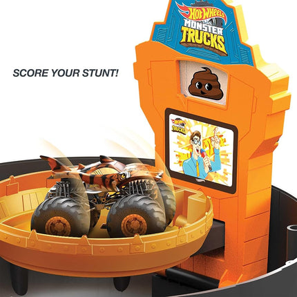 Hot Wheels Monster Trucks Stunt Tire Playset Bundle