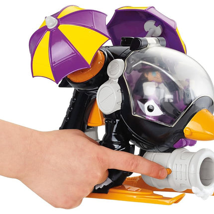 Fisher-Price Imaginext DC Super Friends Penguin Copter and Batman Figure by Fisher-Price