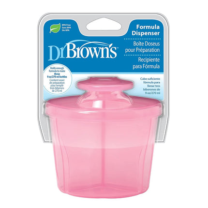 Dr. Brown's Recipiente dispensador de fórmula, rosa