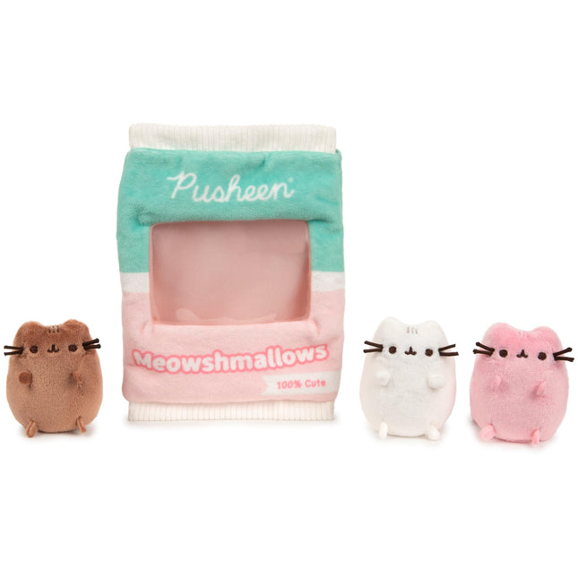 GUND Pusheen Meowshmallows Bag of Treats with Remo
