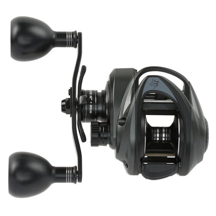 Abu Garcia Beast Low Profile Baitcasting Reel | Freshwater & Saltwater Predator Casting Fishing Reel | 7.3:1 Gear Ratio | Power Stack Carbon Drag | Aluminium Body | 2000 | Left Handed