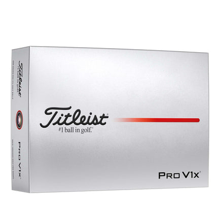 Titleist Pro V1x Golf Ball, Pack of 12, White (Std