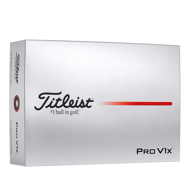 Titleist Pro V1x Golf Ball, Pack of 12, White (Std