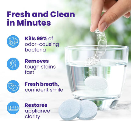 Retainer Brite Cleaning Tablets - 96 Tablets (New formulation)