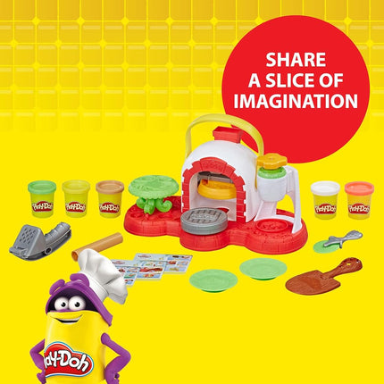 Play-Doh E4576 STAMP N TOP PIZZA Dough Art, Multicolor