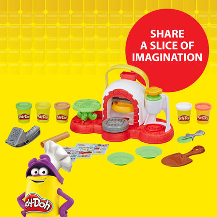 Play-Doh E4576 STAMP N TOP PIZZA Dough Art, Multicolor