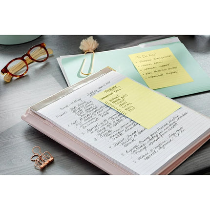 Post-it Notes 659YW Original Pads in Canary Yellow, 4 x 6, 100-Sheet (Pack of 12)