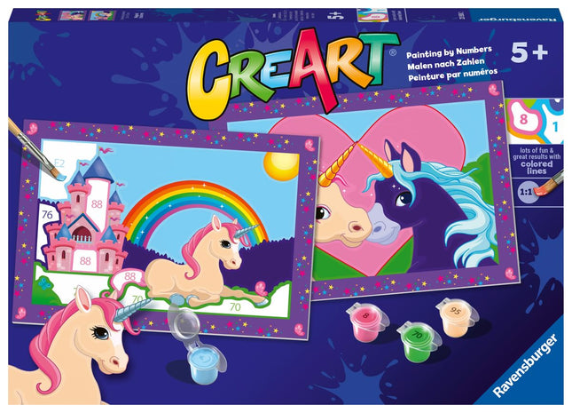 Ravensburger - CreArt Junior Series Unicorns, 23558 2