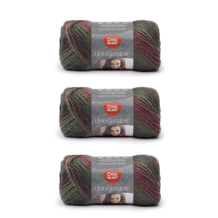 Red Heart Boutique Unforgettable Echo Yarn - 3 Pac