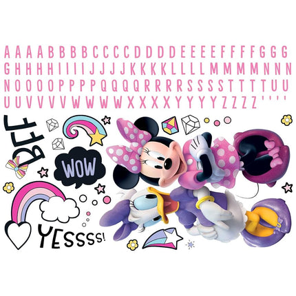 Disney Minnie Mouse Giant Repositionable Alphabet 