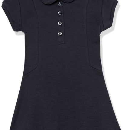 Nautica Girls' School Uniform Short Sleeve Polo Dr