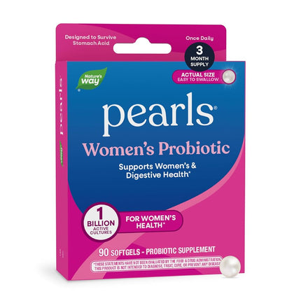 Nature’s Way Probiotic Pearls Women’s Probiotic Su