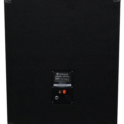 Rockville SBG1184 18" 1000 Watt Subwoofer Sub For Church Sound Systems
