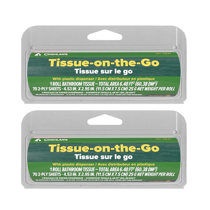 Coghlan's Tissue On The Go, 2 Pack