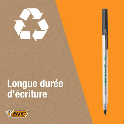 BIC Ecolutions Round Stic Pens - Blue (Box of 60)