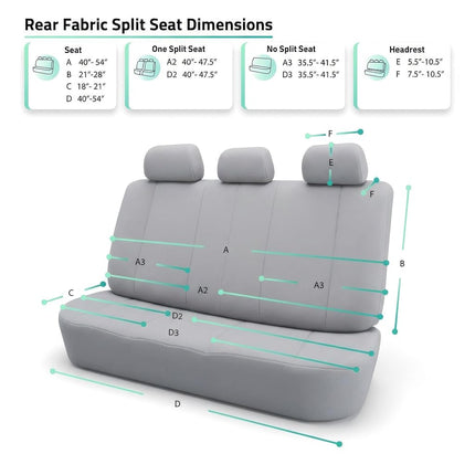 FH Group Automotive Car Seat Covers Front Set Premium 3D Air Mesh Front Seat Covers, Airbag Compatible Universal Fit Interior Accessories for Cars Trucks and SUVs - Burgundy