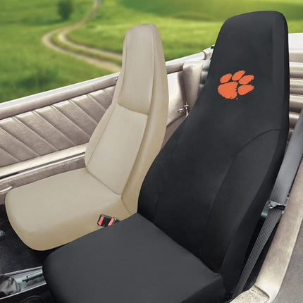FANMATS - 15077 NCAA Clemson University Tigers Polyester Seat Cover 20"x48"