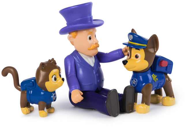 Paw Patrol Chase and Humdinger figures set, Kids’ Toys for Boys and Girls Aged 3 and Up