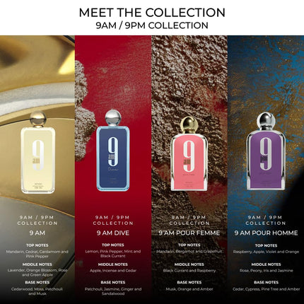 9 Collection - 9 AM Dive by Afnan for Unisex - 5 oz EDP Spray