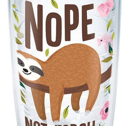 Tervis Sloth Nope Not Today Made in USA Double Wal