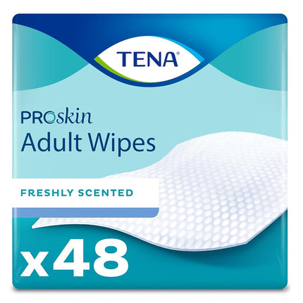 Tena ProSkin Ultra Adult Wipes 288 Count (6 Packs 