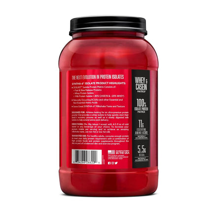 BSN Syntha 6 Isolate Protein Powder Drink Mix 897 g,Chocolate Milkshake