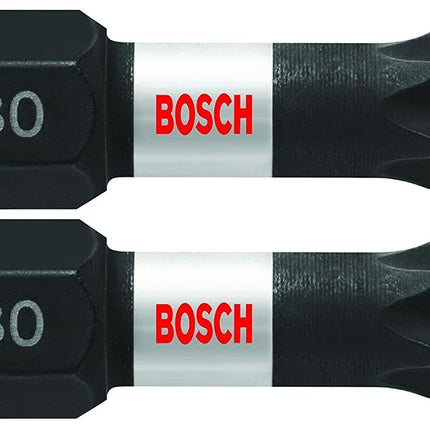BOSCH ITT30102 2-Pack 1 in. Torx #30 Impact Tough 