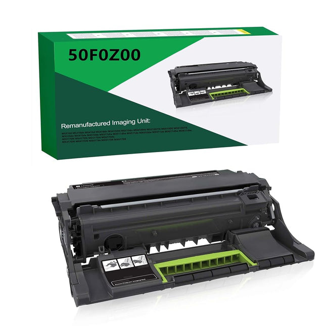 50F0Z00 Imaging Unit - Replacement for Lexmark MS310d, MS310dn, MX310dn, MS410dn, MX410de, MS415dn,MX417de, MS510dn Printer (1 Pack Black)