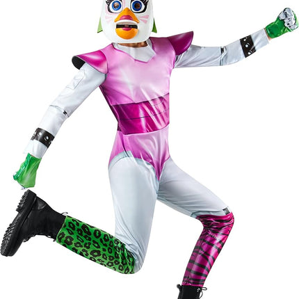 Rubie's Child's Five Nights at Freddy's Glamrock Chica Costume, As Shown, Large