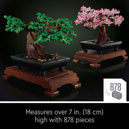 LEGO Bonsai Tree 10281 Building Kit, a Building Project to Focus The Mind with a Beautiful Display Piece to Enjoy, New 2021 (878 Pieces)