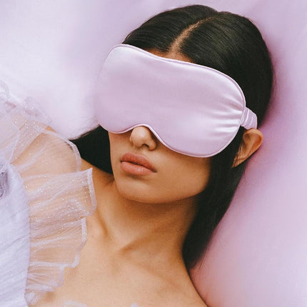 Slip Silk Contour Sleep Mask, Wildflower - Lash-Friendly Design
