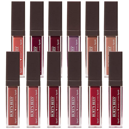 Burt's Bees Moisturising Full Coverage Liquid Lipstick, 5.95 g, Tidal Taupe