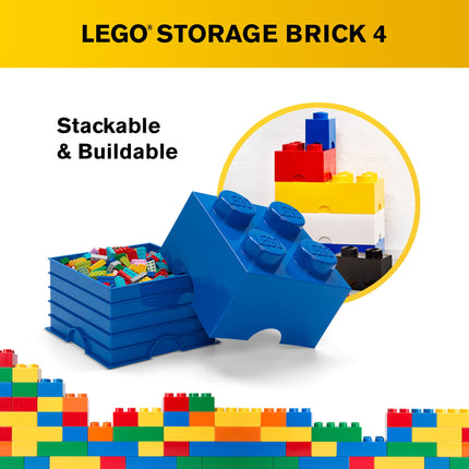 Lego 4003 Ladrillo de almacenamiento 4 azul medio