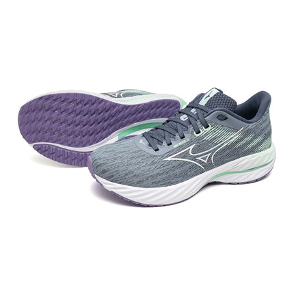 Mizuno Femme Wave Inspire 21 D Femme, Tradewinds-white, 7 Large