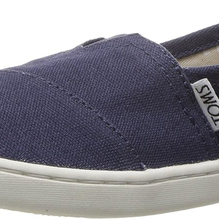 TOMS Unisex Kids Alpargata Loafer Flat, Navy, 13.5 UK Child