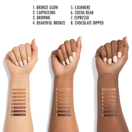 Black Radiance Color Perfect Foundation Stick with Soft Brush Applicator Duo – Buildable, Blendable Versatile Pigment-Rich Formula - Chocolate Dipped