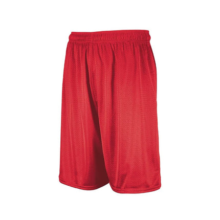 Russell Athletic Men's 9" Mesh Short, True Red, Small