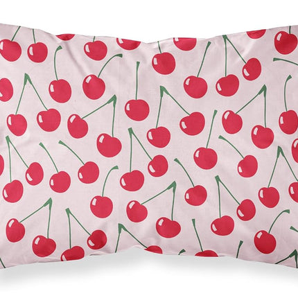 Caroline's Treasures Taie d'oreiller Cerises sur rose, Multicolore, Standard