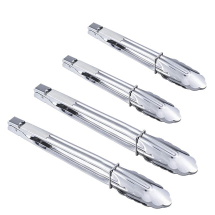 HINMAY Stainless Steel Tongs 9" 9" 12" 12"