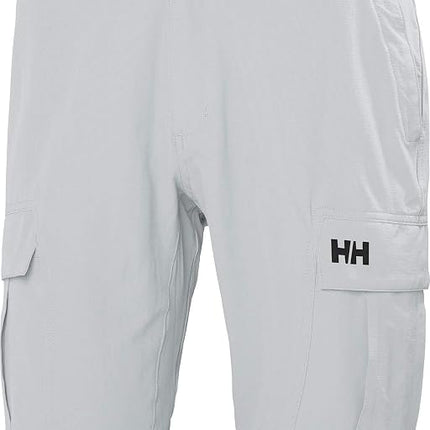 Helly Hansen Men's HH Quick-Dry Cargo Shorts, Grey Fog, 32