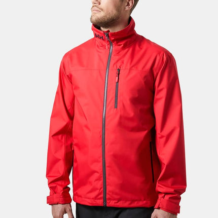 Helly Hansen Men's Crew Jacket, Red 2.0, XL
