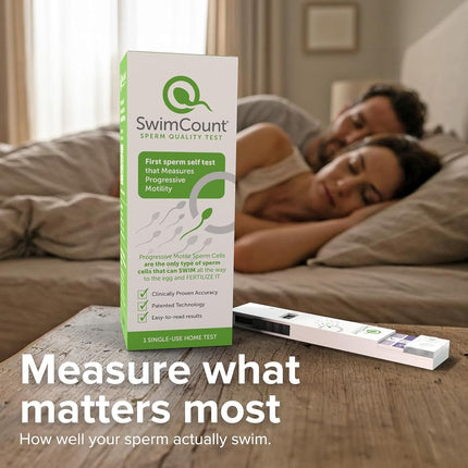 Fertility Test for Men Quality Test: Accurate Home Testing Kit for Assessing Male Fertility and Health by Measuring Progressive Motility - Male Fertility Test