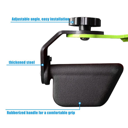 Home Gym Fitness Spreader Bar Multi-Grip Wide LAT Pull Down Bar, Neutral Grip Handle, LAT Pulldown Attachments Long Bar for Cable Pulley System Machine, T-bar Row Landmine Attachment (SP-02)