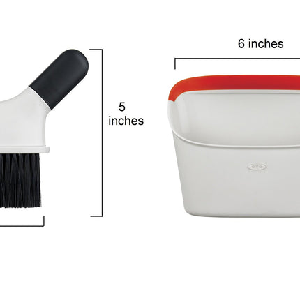 OXO Good Grips Compact Dustpan & Brush Set