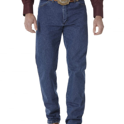 Wrangler Men's Original Fit Jean Jeans, Stonewashe