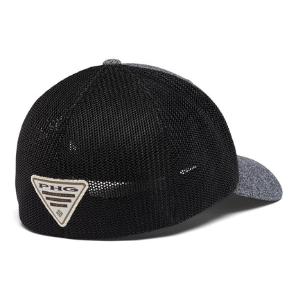 Columbia Women's PHG Logo Mesh Ball Cap, Charcoal Heather, Dog, S/M