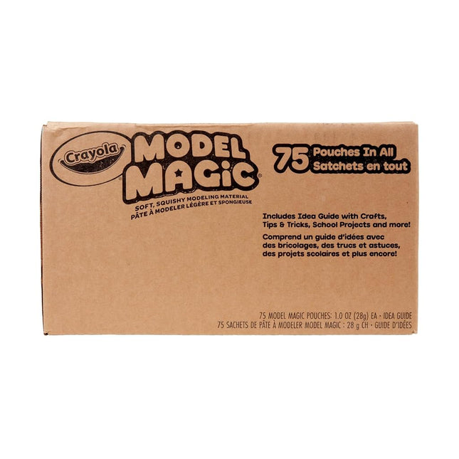 Crayola Model Magic - White (75ct), 1oz Modeling Clay Alternative, Molding Air Dry Clay for Kids, Bulk Art Supplies, Must Have Teacher Classroom Essentials