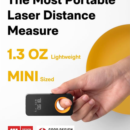 HOTO Laser Measure, Laser Tape Measure, Gifts for Men, EDC Gadgets