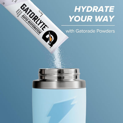 Gatorade 'Overtime' 22oz Stainless Steel Water Bottle, Straw Cap, Yellow